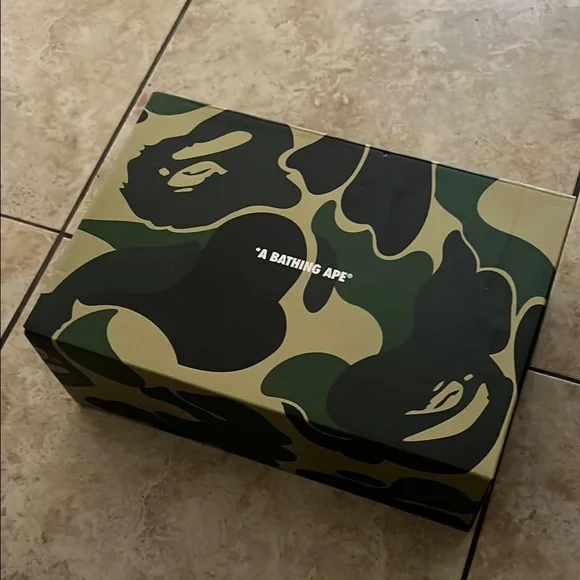 Bape | Shoes | A Bathing Ape Camouflage Shoe Box | Poshmark display picture 3